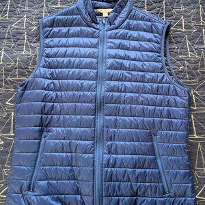 Brooks Brothers Red Fleece Puffer Thermore Vest Men’s Size XL